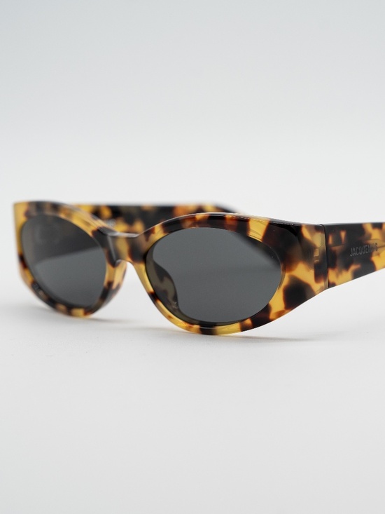 Jacquemus Ovalo sunglasses Havana Brown main image 6